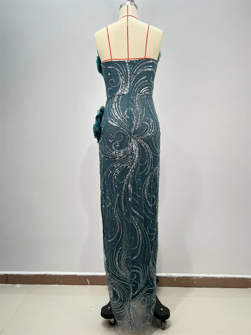 Top Quality Stock Fashion Women Celebrity Night Club Long Sexy Evening Dresses